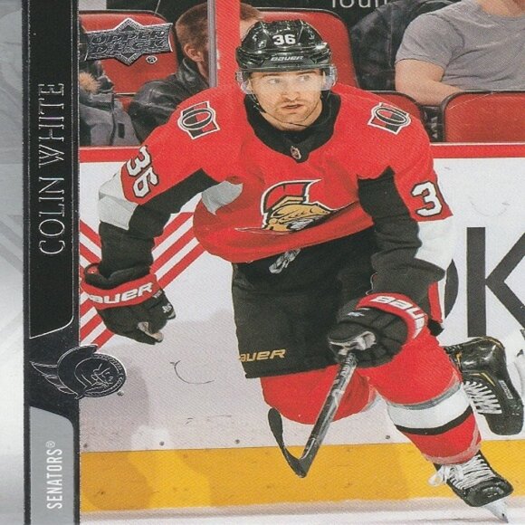 Colin White (Senators) 2020/2021 Upper Deck Series 1 Hockey Card - Number 131 - Picture 1 of 2